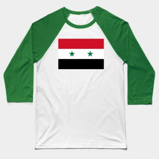 Flag of Syria Baseball T-Shirt